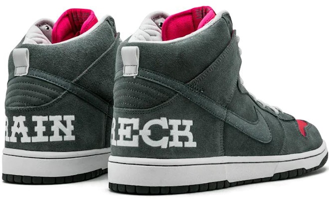 Nike SB Dunk High Premium 'Brain Wreck' Pria Sneakers 313171-007 Lookbook Nike SB Dunk High Premium 'Brain Wreck' Pria Sneakers 313171-007