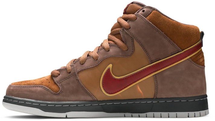 Nike SB Dunk High Premium 'Cigar City' Lelaki 313171-262 Lookbook Nike SB Dunk High Premium 'Cigar City' Lelaki 313171-262