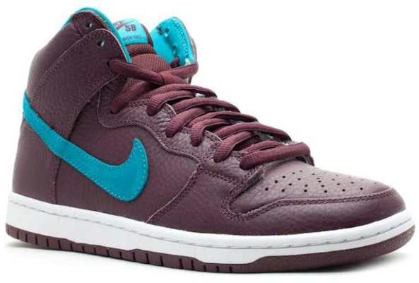 Nike SB Dunk High Premium“深酒红碧绿” 313171-601 Lookbook Nike SB Dunk High Premium“深酒红碧绿” 313171-601