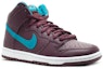 Lookbook Nike SB Dunk High Premium 'Deep Burgundy Aquamarine' 313171-601
