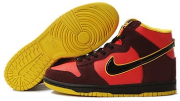 나이키 SB 덩크 하이 프리미엄 '아이언맨' 313171-600 Shop 나이키 SB 덩크 하이 프리미엄 '아이언맨' 313171-600