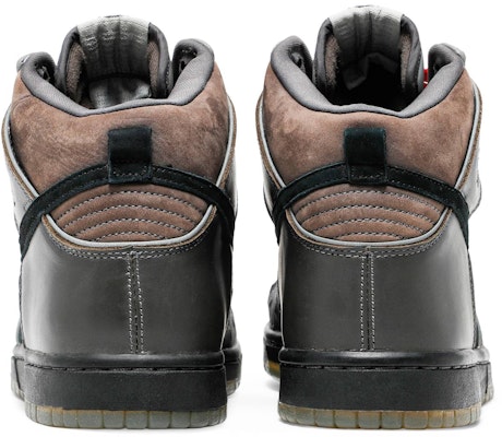 Nike SB Dunk High Premium 'MF Doom' Lelaki 313171-004 Details for Nike SB Dunk High Premium 'MF Doom' Lelaki 313171-004