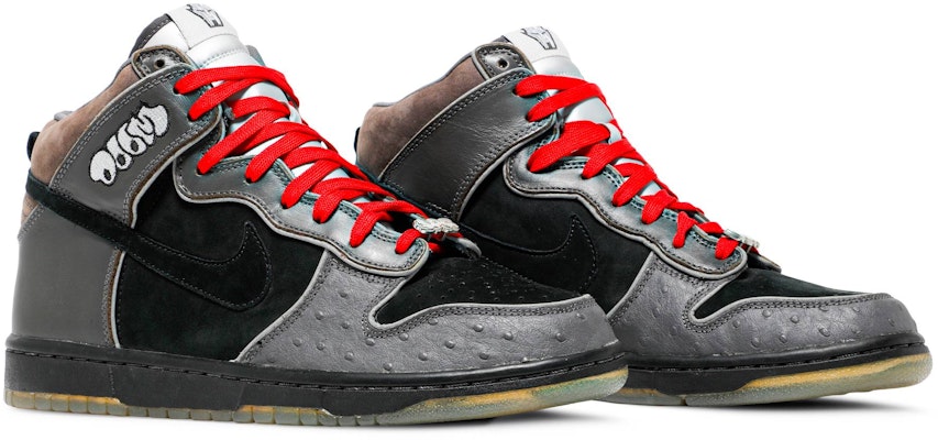 Nike SB Dunk High Premium 'MF Doom' Lelaki 313171-004 Cheap Nike SB Dunk High Premium 'MF Doom' Lelaki 313171-004
