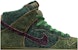 Nike SB Dunk High Premium 'Skunk' Hijau 313171-300