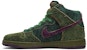 Nike SB Dunk High Premium 'Skunk' Hijau 313171-300