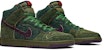 Nike SB Dunk High Premium 'Skunk' Hijau 313171-300