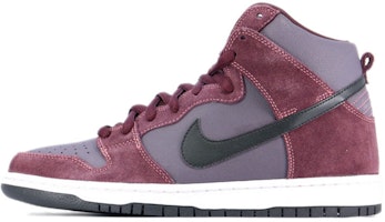 Nike SB Dunk High Pro 'Deep Burgundy Gridiron' 305050-602 Nike SB Dunk High Pro 'Deep Burgundy Gridiron' 305050-602
