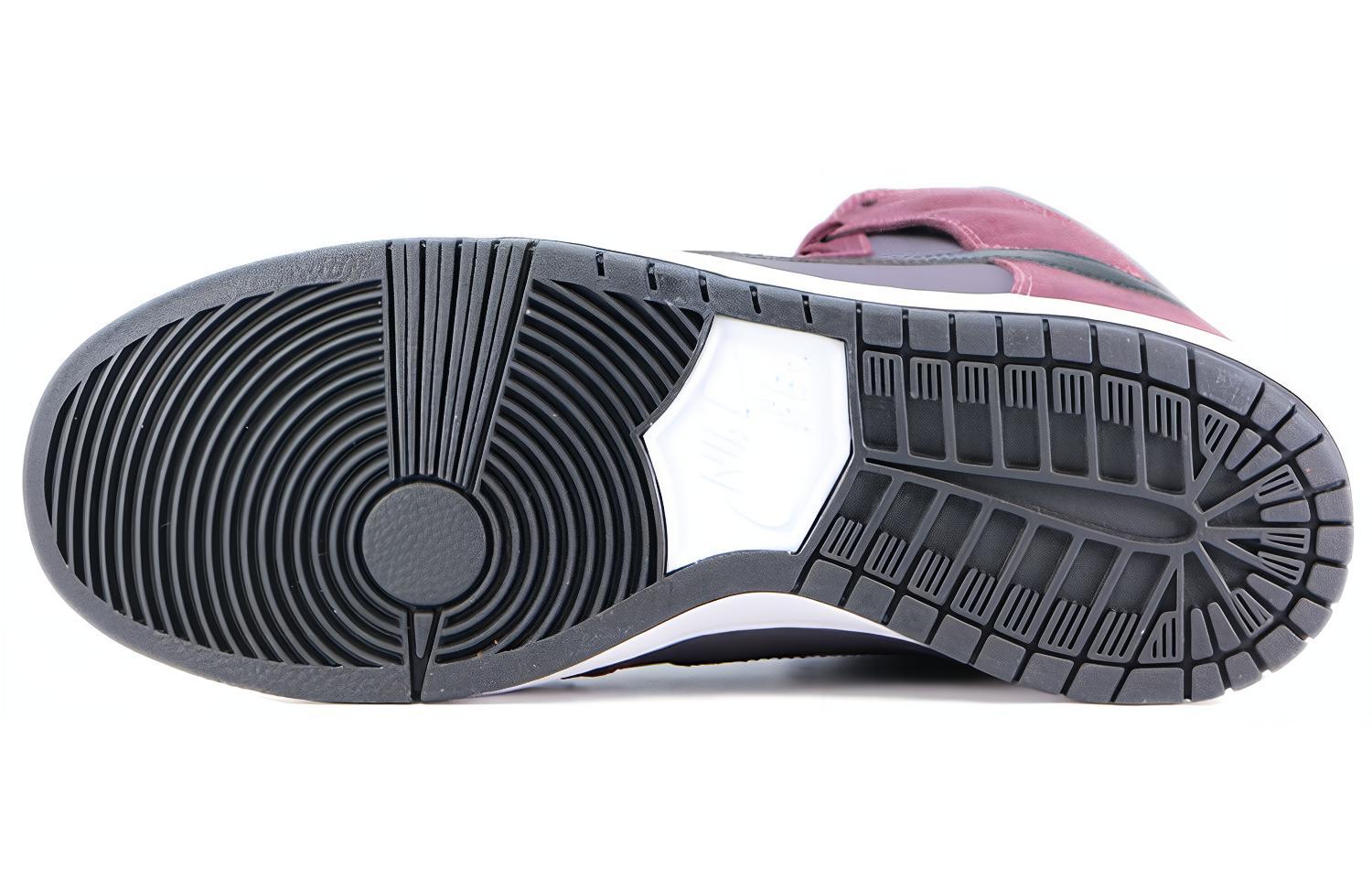 Shop Nike SB Dunk High Pro「深酒紅網格」305050-602