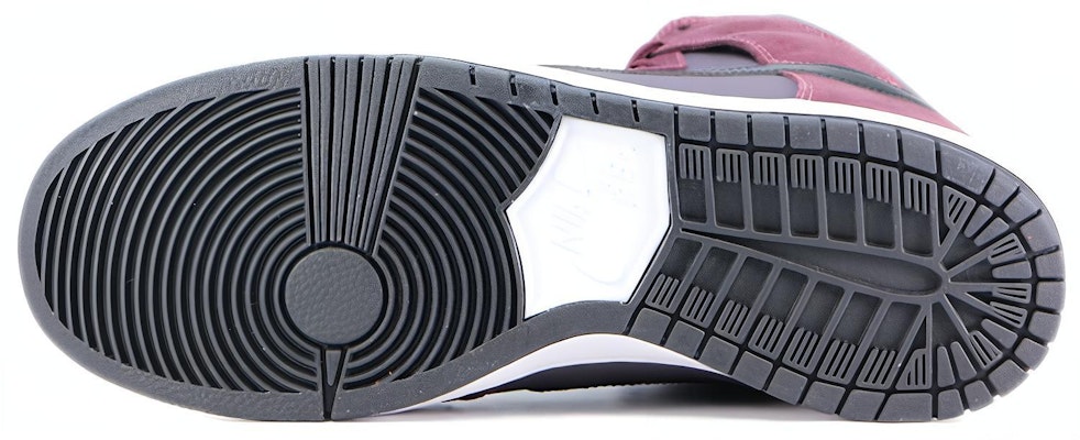 Nike SB Dunk High Pro 'Deep Burgundy Gridiron' 305050-602 Shop Nike SB Dunk High Pro 'Deep Burgundy Gridiron' 305050-602