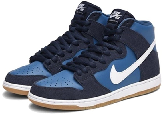 Kasut Nike SB Dunk High Pro 'Industrial Blue' 854851-414 Lookbook Kasut Nike SB Dunk High Pro 'Industrial Blue' 854851-414