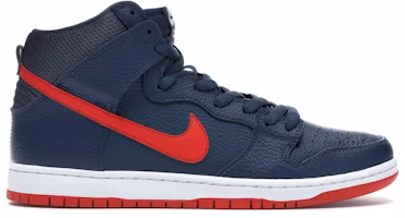 Nike SB Dunk High Pro 'Squadron Blue University Red' 305050-463 Nike SB Dunk High Pro 'Squadron Blue University Red' 305050-463