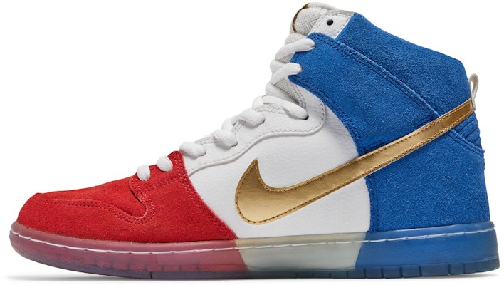 나이키 SB 덩크 하이 프로 '삼색 미국' 🇺🇸 313171-674 Lookbook 나이키 SB 덩크 하이 프로 '삼색 미국' 🇺🇸 313171-674