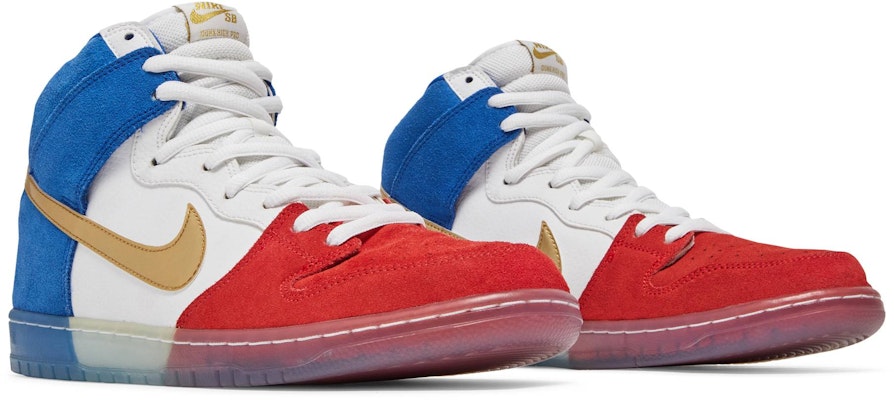 나이키 SB 덩크 하이 프로 '삼색 미국' 🇺🇸 313171-674 Cheap 나이키 SB 덩크 하이 프로 '삼색 미국' 🇺🇸 313171-674