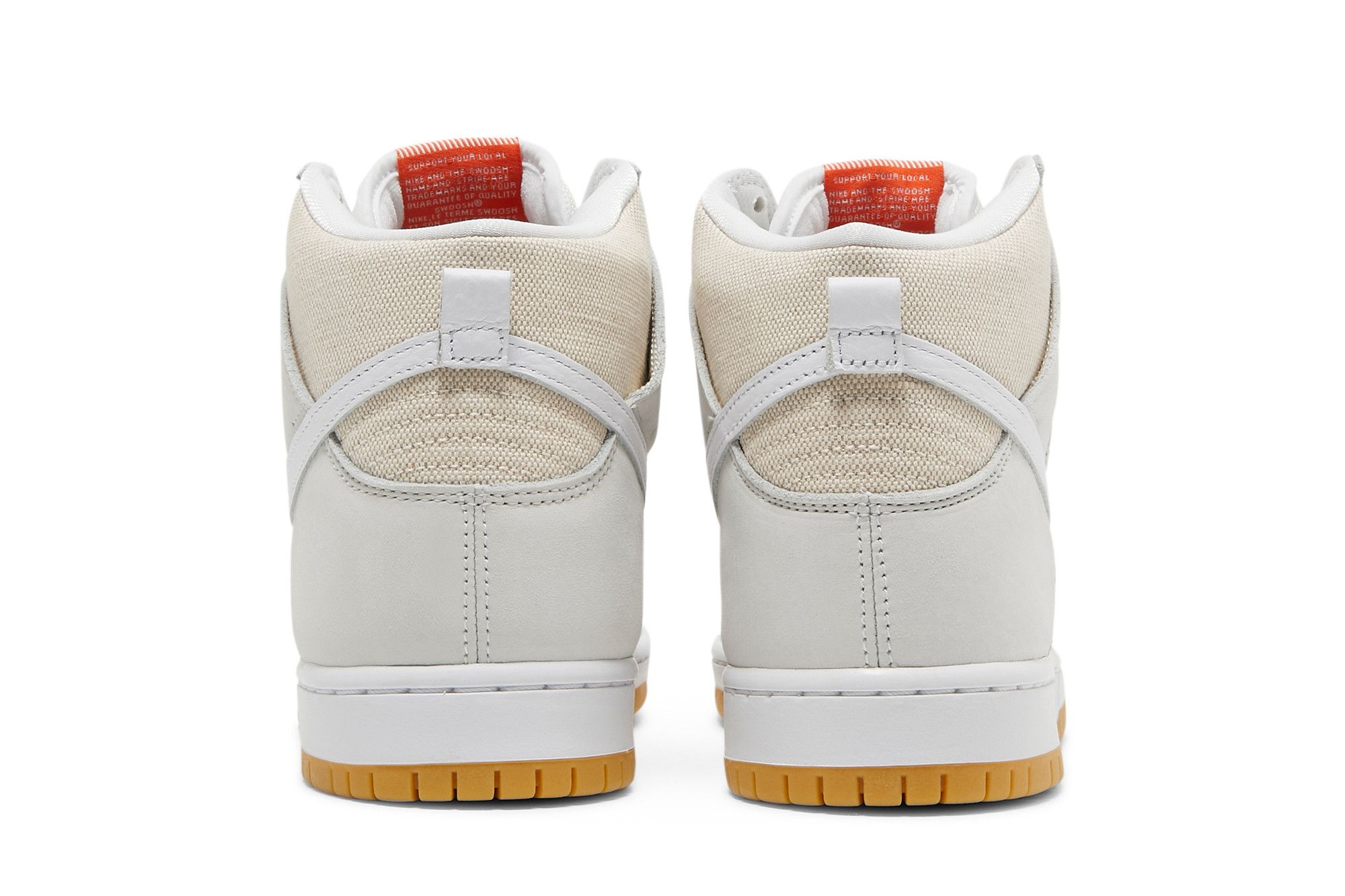 Sizing Nike SB Dunk High Pro "未漂白" DA9626-100