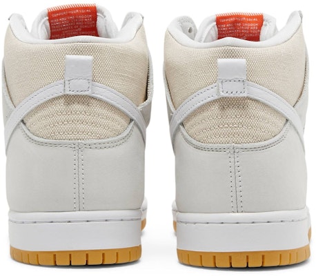 Nike SB Dunk High Pro "未漂白" DA9626-100 Details for Nike SB Dunk High Pro "未漂白" DA9626-100