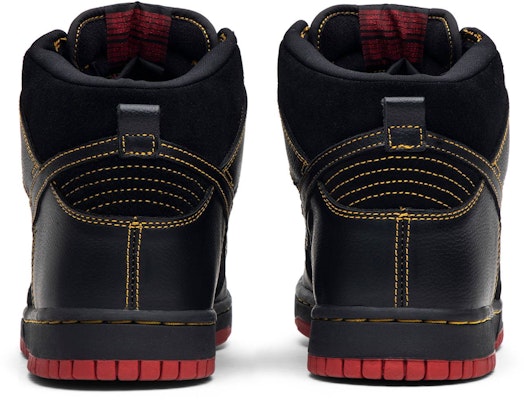 Nike SB Dunk High Pro 'Unlucky' Lelaki Kasut Tinggi Sneakers 305050-001 Details for Nike SB Dunk High Pro 'Unlucky' Lelaki Kasut Tinggi Sneakers 305050-001