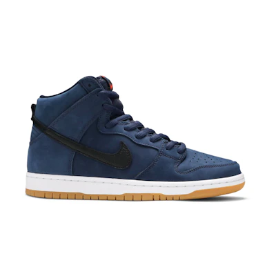 Nike SB Dunk High Pro ISO 'Orange Label Midnight Navy'