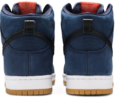 耐吉 SB Dunk 高筒滑板鞋 ISO '橙標午夜藍' CI2692-401 Details for 耐吉 SB Dunk 高筒滑板鞋 ISO '橙標午夜藍' CI2692-401