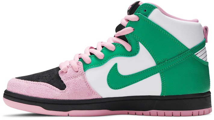 Nike SB Dunk High Pro Premium 'Invert Celtics' Lelaki CU7349-001 Lookbook Nike SB Dunk High Pro Premium 'Invert Celtics' Lelaki CU7349-001
