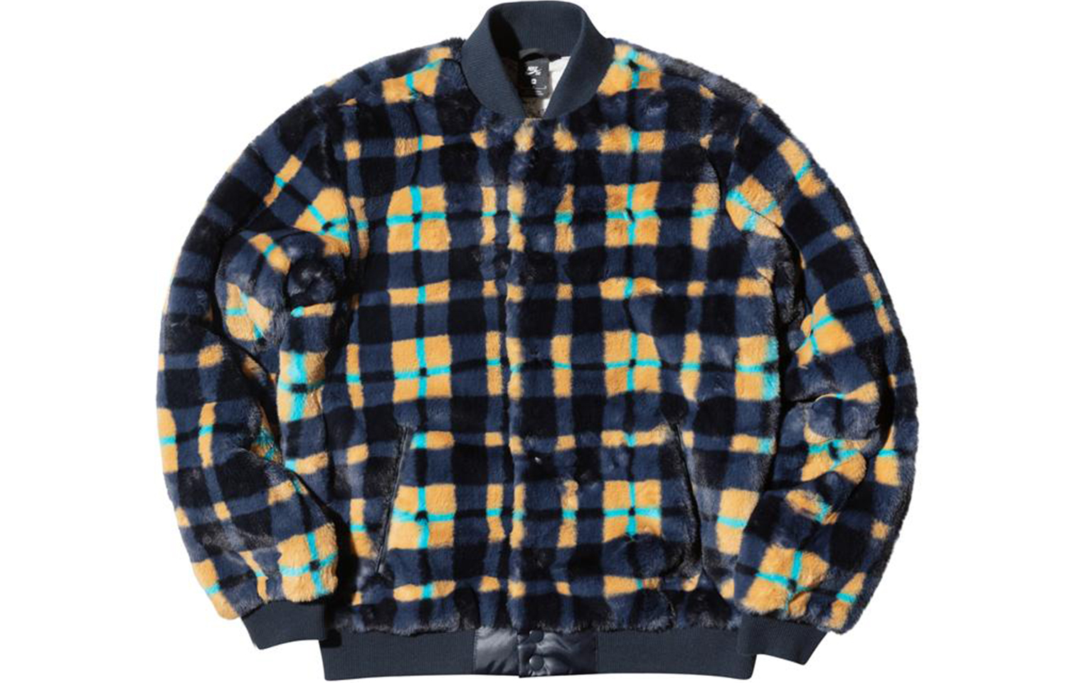 Nike SB Dunk High x Concepts Plaid Fleece Skating Jacket Asia Edition CK7290-475