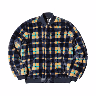 Nike SB Dunk High Concepts Plaid Fleece Skating Jacket Asia Edition CK7290-475