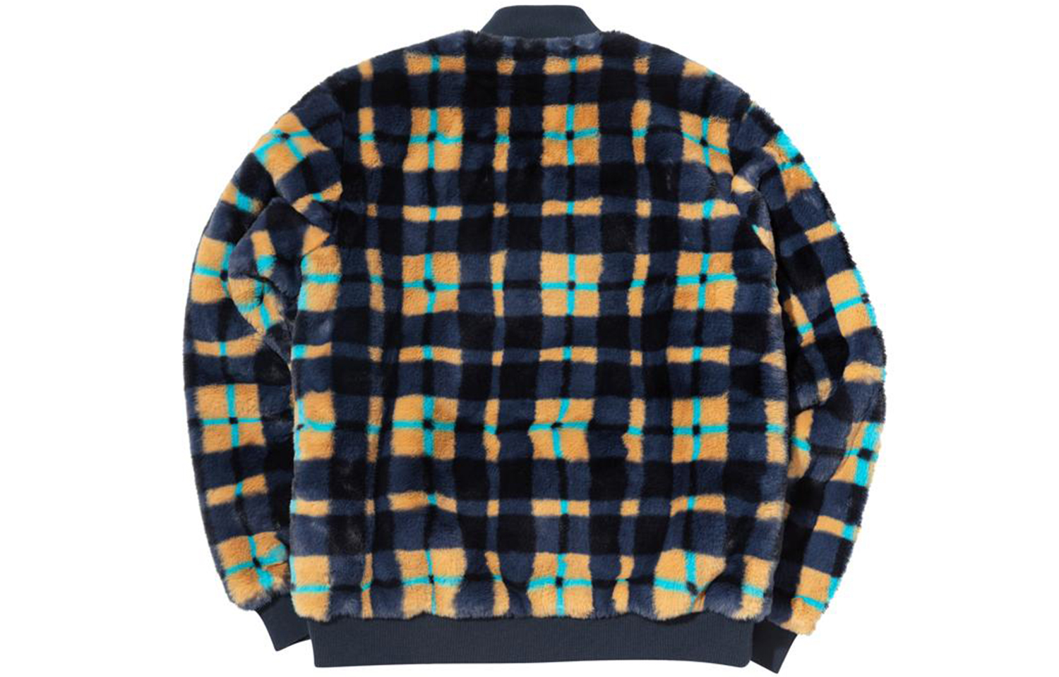 Lookbook Nike SB Dunk High x Concepts Plaid Fleece Skating Jacket Edisi Asia CK7290-475