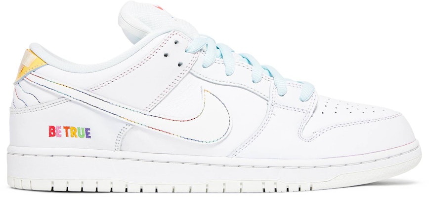 Nike SB Dunk Low 'Be True' Sepatu Sneakers DR4876-100 Buy Nike SB Dunk Low 'Be True' Sepatu Sneakers DR4876-100