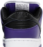 Nike SB Dunk Low 'Ungu Pengadilan' BQ6817-500 Sizing Nike SB Dunk Low 'Ungu Pengadilan' BQ6817-500