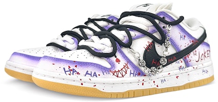 Nike SB Dunk Low 'Graffiti Clown - Negro Blanco Púrpura' CD2563-101-450552 Lookbook Nike SB Dunk Low 'Graffiti Clown - Negro Blanco Púrpura' CD2563-101-450552