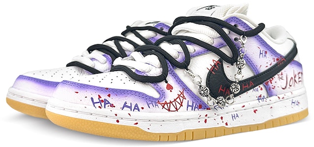 나이키 SB 덩크 로우 '그래피티 광대' (흑백보라) CD2563-101-450552 Lookbook 나이키 SB 덩크 로우 '그래피티 광대' (흑백보라) CD2563-101-450552