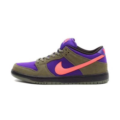 Nike SB Dunk Low 'Olive Atomic Red'