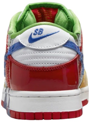 Nike SB Dunk Low 'Putih Biru Merah Jambu' FD877-100 Shop Nike SB Dunk Low 'Putih Biru Merah Jambu' FD877-100