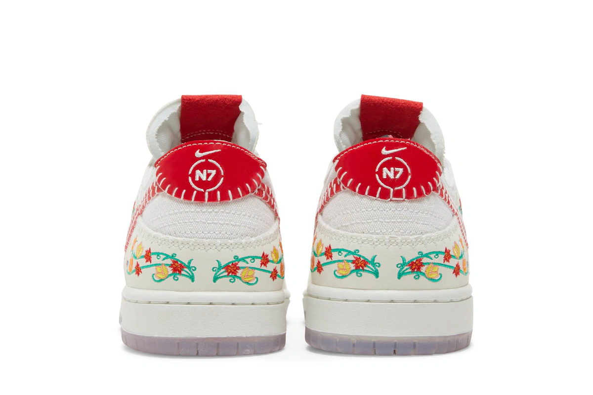 Nike SB Dunk Low Decon 'N7 White Red' FD6951-700