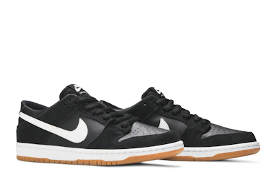 Nike SB Dunk Low Pro 'Black White Gum' 854866-019