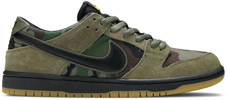 Nike SB Dunk Low Pro 'Camo' 854866-209 Nike SB Dunk Low Pro 'Camo' 854866-209