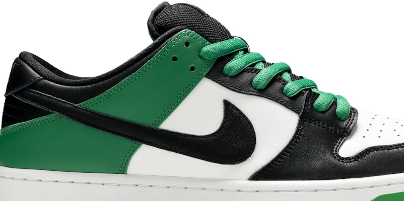 Nike SB Dunk Low Pro 'Classic Green' BQ6817‑302 - BQ6817-302 ...