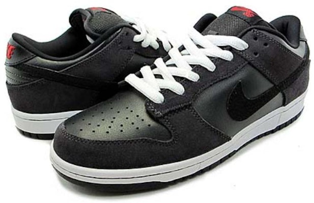 Nike SB Dunk Low Pro 'Charcoal Gelap Hitam' 304292-017 Shop Nike SB Dunk Low Pro 'Charcoal Gelap Hitam' 304292-017