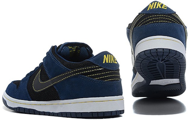 Nike SB Dunk Low Pro 'Midnight Navy Black' 304292-408 Details for Nike SB Dunk Low Pro 'Midnight Navy Black' 304292-408