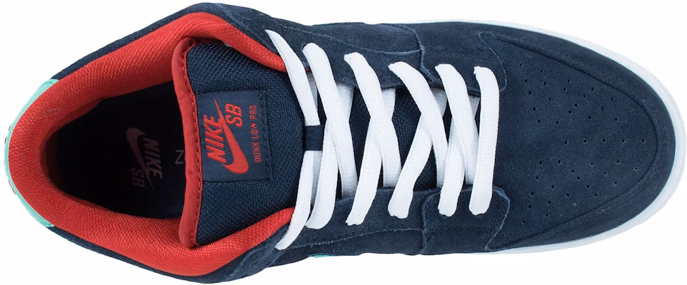 耐克 SB Dunk Low Pro '深蓝色水晶薄荷' 304292-436 Lookbook 耐克 SB Dunk Low Pro '深蓝色水晶薄荷' 304292-436