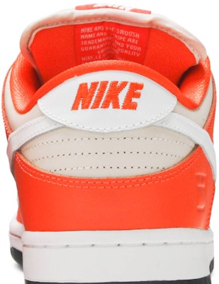 Kasut Nike SB Dunk Low Pro 'Orange Box' 313170-811 Sizing Kasut Nike SB Dunk Low Pro 'Orange Box' 313170-811