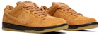 Nike SB Dunk Low Pro 'Wheat Mocha' Lelaki Wanita Kasut Sneakers BQ6817-204
