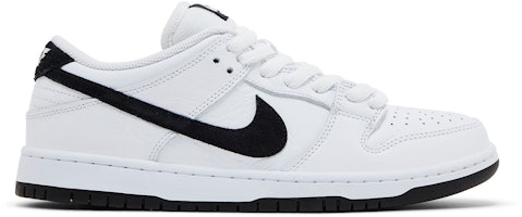 Nike SB Dunk Low Pro 'White Black' HF3704-100 Nike SB Dunk Low Pro 'White Black' HF3704-100