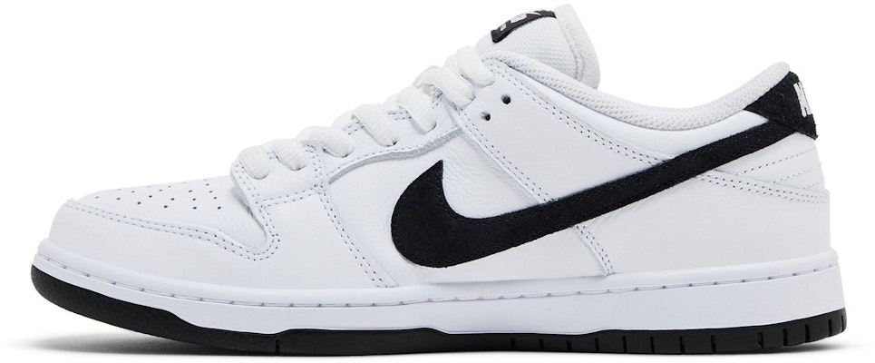 Nike SB Dunk Low Pro 'White Black' HF3704-100 Lookbook Nike SB Dunk Low Pro 'White Black' HF3704-100