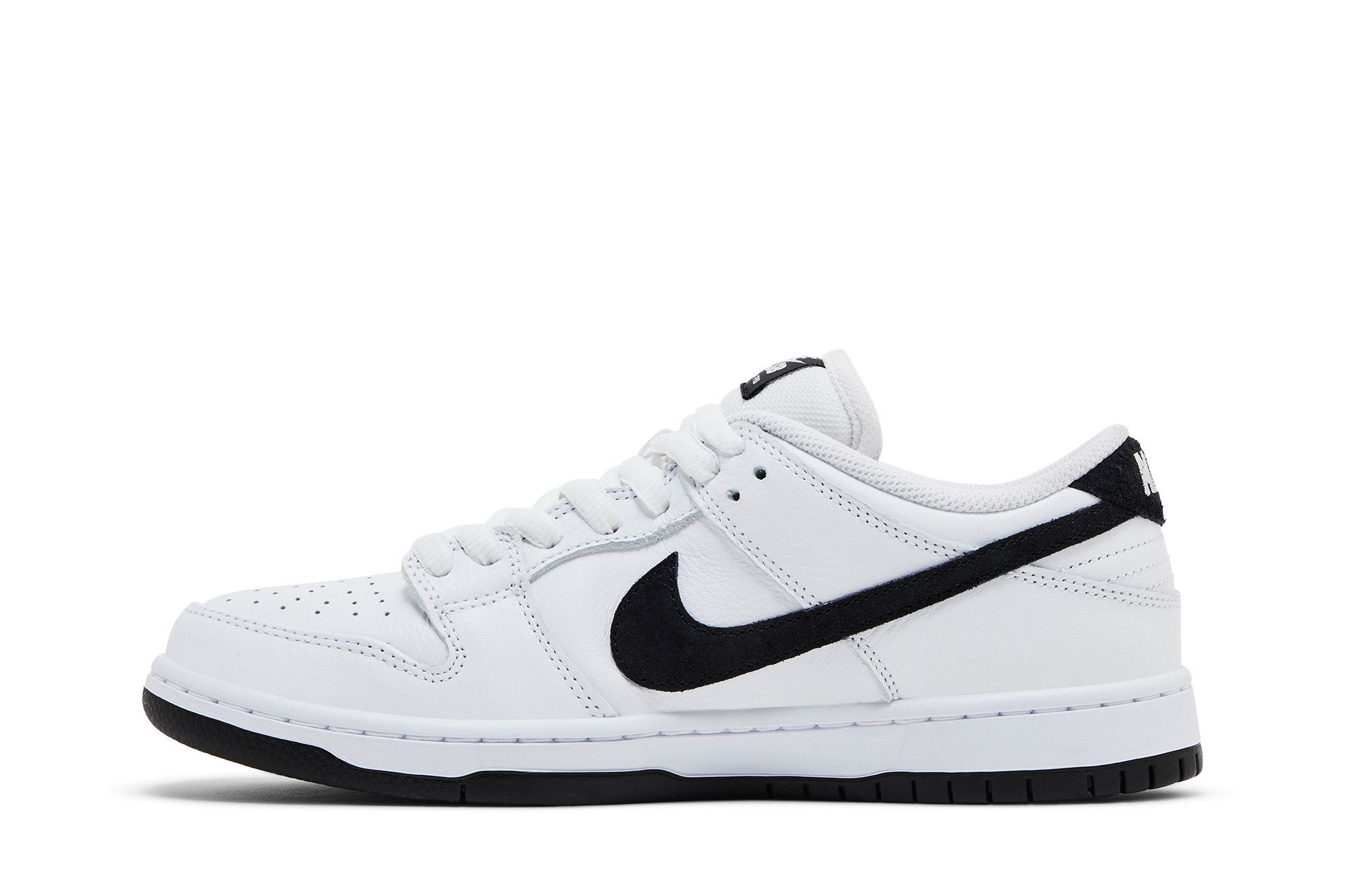 Shop Nike SB Dunk Low Pro 'White Black' HF3704-100