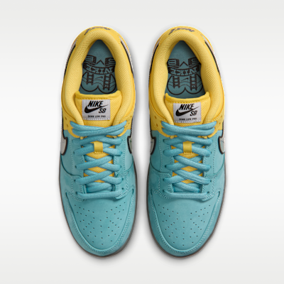 Shop Nike SB Dunk Low Pro 電光藍/丹寧藍綠/鐵灰/狼灰 IR1888-700