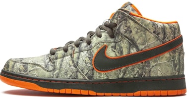 Nike SB Dunk Mid 'Real Tree Camo' 314381-300 Nike SB Dunk Mid 'Real Tree Camo' 314381-300