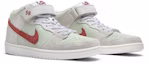 Cheap Nike SB Dunk Mid Pro 'White Widow' AQ2207-163