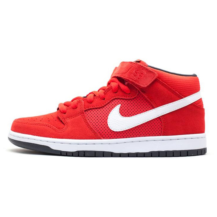 Nike SB Dunk Pro Mid 'Hyper Red White' 314383-610
