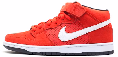 Nike SB Dunk Pro Mid 'Hyper Red White' 314383-610 Nike SB Dunk Pro Mid 'Hyper Red White' 314383-610