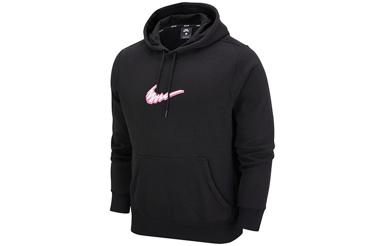 Nike SB Fleece Skate Hoodie Black Long-Sleeve Pullover DM6479-010